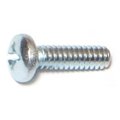 Midwest Fastener #6-32 x 1/2 in Phillips Pan Machine Screw, Zinc Plated Steel, 100 PK 07316